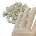 Reusable White Color Natural Latex Finger Cots for Cut Resistant